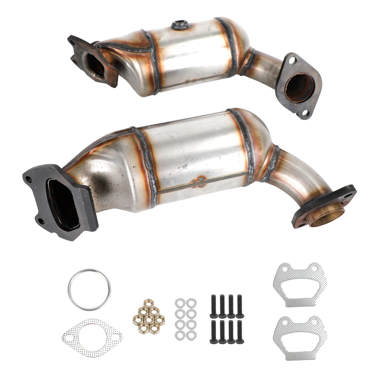 Dodge Grand Caravan 3.6L 2011-2019 Manifold Catalytic Converters Bank1 Bank2