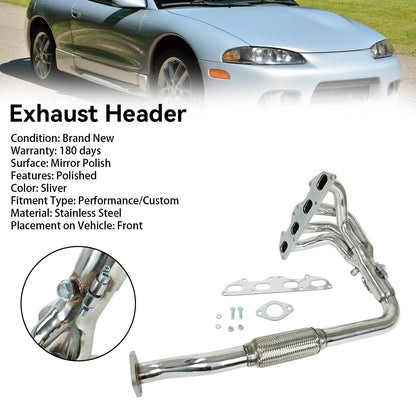 1996-1999 Mitsubishi Eclipse Spyder GST Convertible 2DStainless Steel Auto Manifold Headers