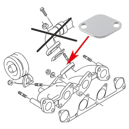 Volkswagen SKODA Octavia AUDI 2.0 TDI BVF BVG BLB EGR Blanking Blank Kit