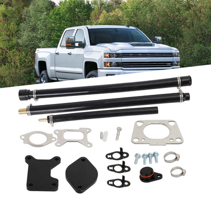 Chevy 2017-2023 EGR Valve Cooler Delete Kit for 2017-2021 Chevy GMC Duramax Diesel 6.6 L5P