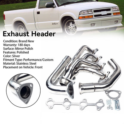 1994-2004 Chevrolet S10 GMC Sonoma 2.2L 4Cyl Pickup Manifold Pipe Header