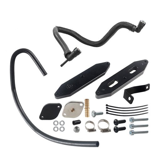 2011-2023 Ford 6.7L Powerstroke Diesel EGR Delete Kit w/Radiating pipe Fedex Express