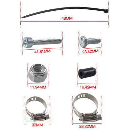 2011-2023 Ford 6.7L Powerstroke Diesel EGR Delete Kit w/Radiating pipe Fedex Express