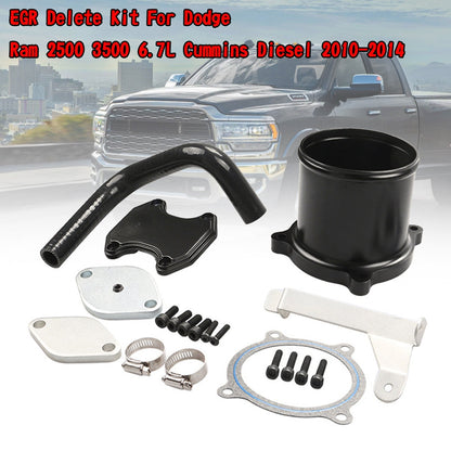 2010-2014 Dodge Ram 2500 3500 6.7L Cummins Diesel EGR Delete Kit with Throttle Valve Fedex Express