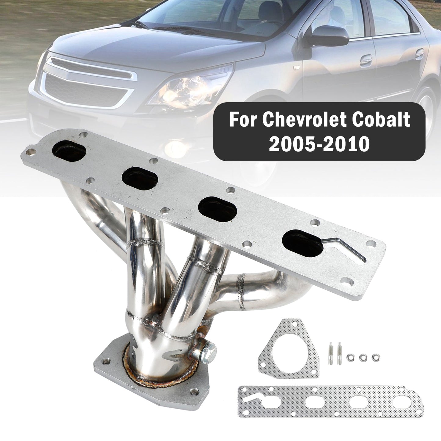 Cobalt/HHR/Saturn Ion 2.2L 2.4L 2005-2010 Stainless Steel Exhaust Header