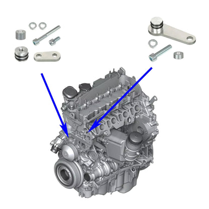 BMW 3' F34 GT 325d N47S1 EGR Cooler Gasket Repair Replace kit