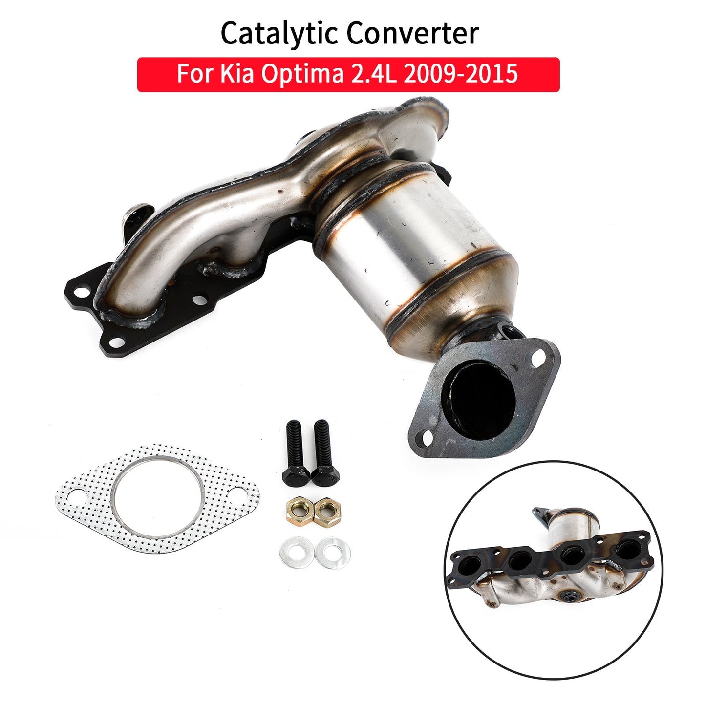 Kia Optima 2.4L 2009-2015 Manifold Catalytic Converter