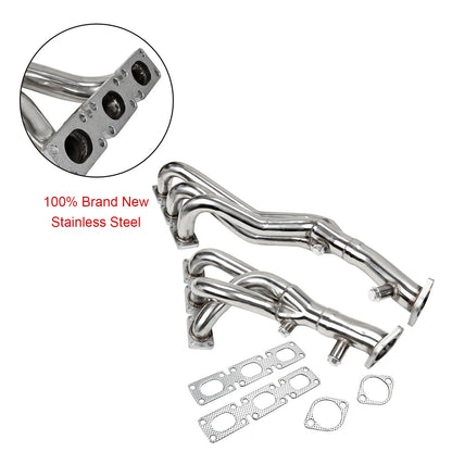 Stainless Exhaust Header Manifold fit BMW E46 323i 328i Z3-528I M54 E93 E94