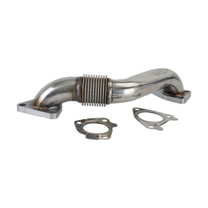 2004.5-2010 GMC SIERRA 3500 6.6L LLY LBZ LMM Duramax Diesel Turbo Down Pipe Passenger Side Up Pipe Fedex Express