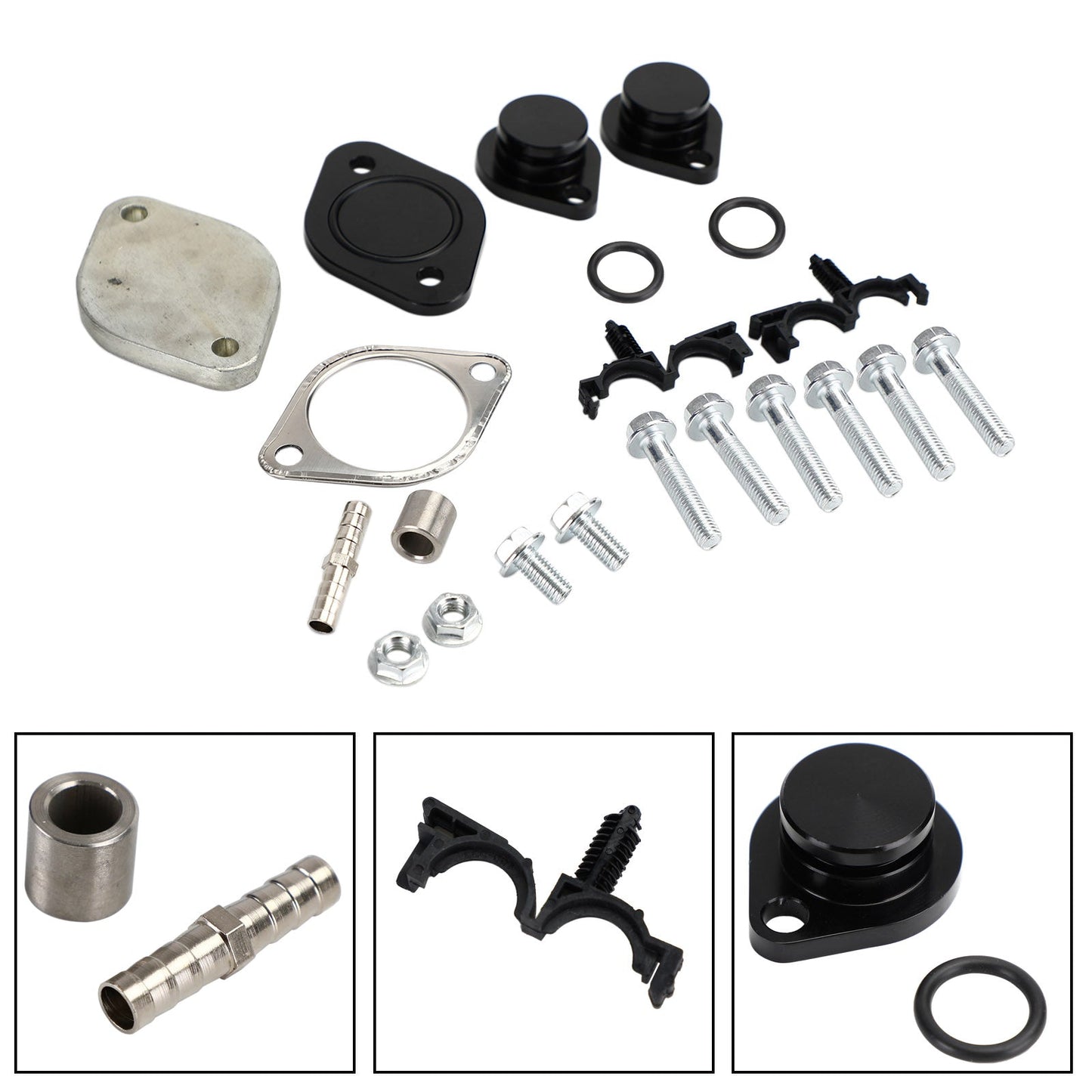 Turbo Diesel Valve Cooler Kit For Ford F250 F350 F450 08-10 6.4L Powerstroke