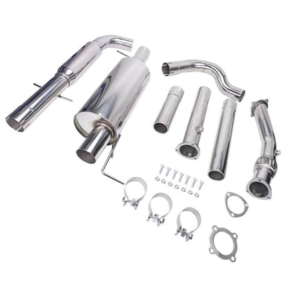 1.8T 3" Catless Exhaust System + Downpipe for MK4 VW GTI Jetta Golf GLI