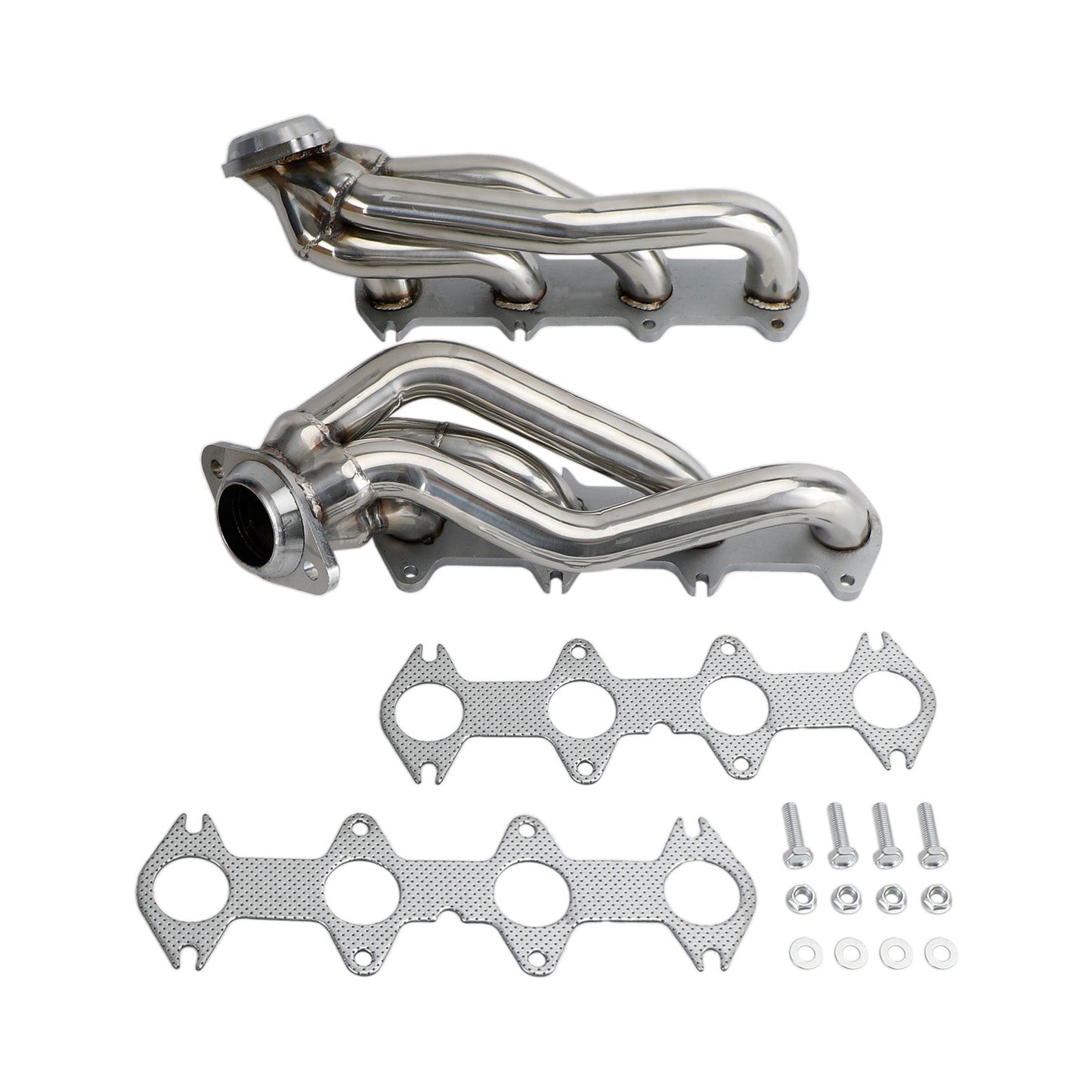 Ford F150 04-10 5.4 V8 Stainless Exhaust Manifold Shorty Headers Performance