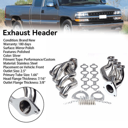 GMC Yukon 4.8L, 5.3L 2001-2006 Manifold Headers