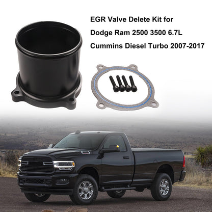 EGR Valve Delete Kit for Dodge Ram 2500 3500 6.7L Cummins Diesel Turbo 2007-2017 Generic