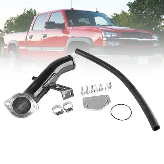 2004-2005 Chevy GMC 6.6L Duramax EGR Delete Kit with High Flow Intake Elbow