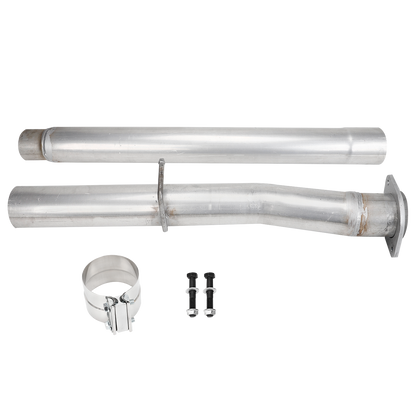 2007.5-2012 Dodge Ram 6.7 Cummins Diesel Stainless Steel 4" Exhaust DPF Race Pipe