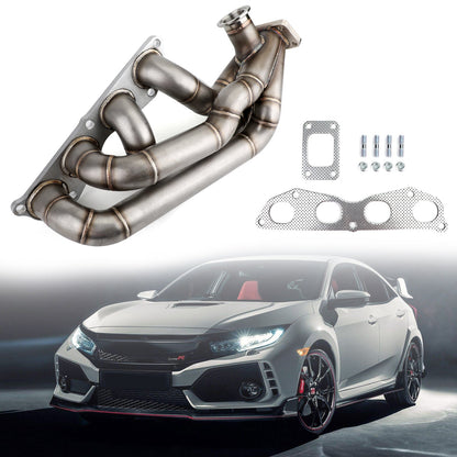 1994-2001 Honda Integra K20 K24 Exhaust Pipe V2 Turbo Manifold T3