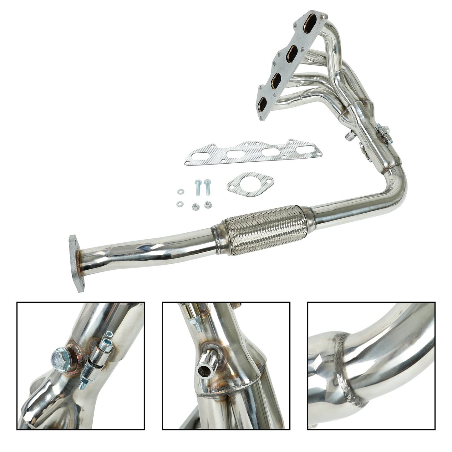 1995-1999 Mitsubishi Eclipse GST Hatchback 2D Stainless Steel Auto Manifold Headers