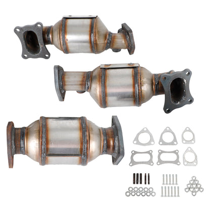 3PCS 2008-2012 Honda Accord 3.5L Catalytic Converters Set 45131 45132 16447