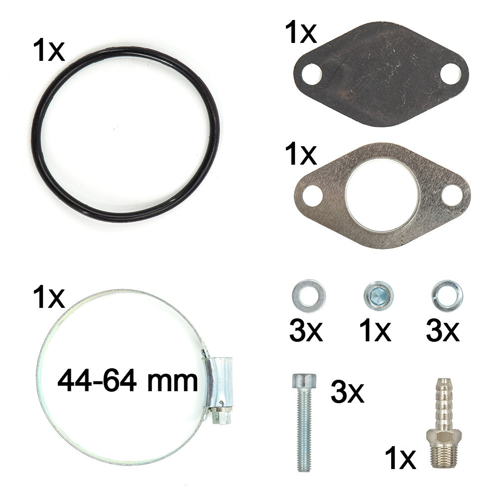 50mm EGR Valve TDI 1.9 Performance EGR Replacement Pipe For 1999-2004 Volkswagen Jetta 1.9l L4 Diesel Alh