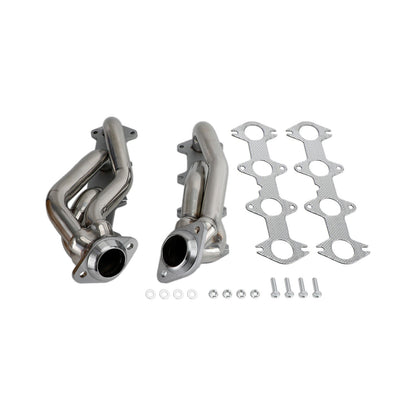 Ford F150 04-10 5.4 V8 Stainless Exhaust Manifold Shorty Headers Performance