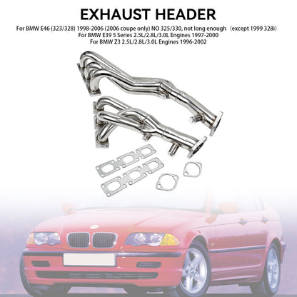 1998-2006 BMW E46 (323/328) Stainless Exhaust Header Manifold