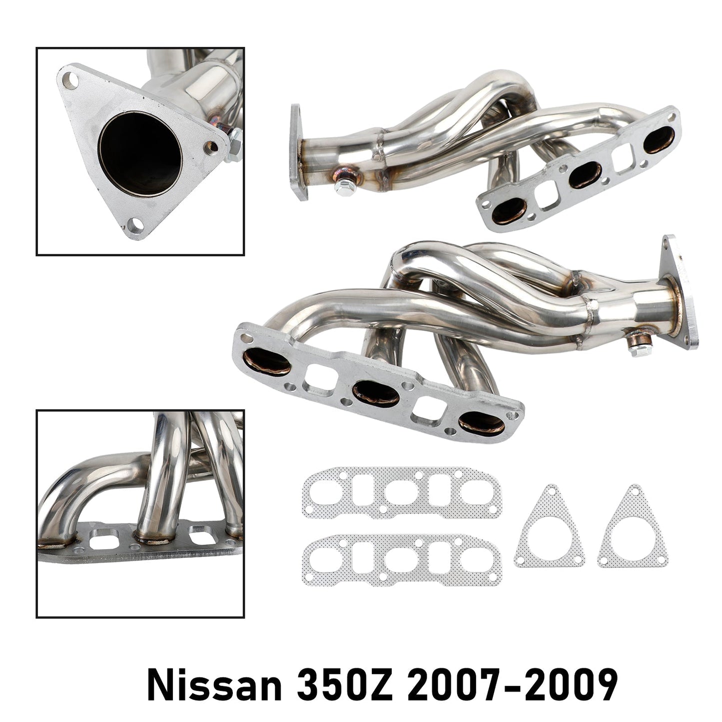 2007-2009 Nissan 350Z 3.5L Engine Stainless Steel Exhaust Header Manifold