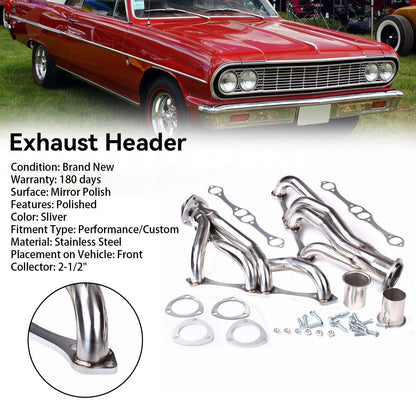 1968-1979 Nova El Camino Malibu Chevrolet Small Block Manifold Headers