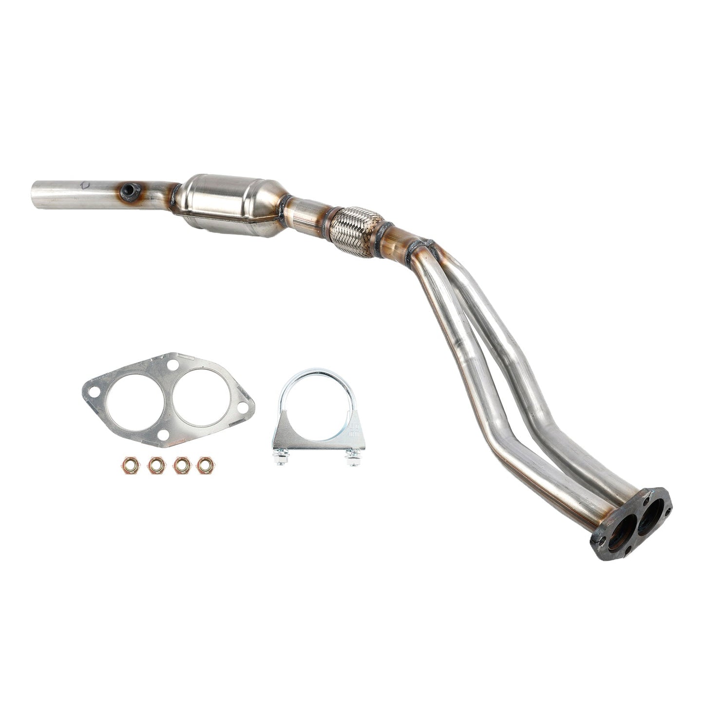 Catalytic Converters w/Y Pipe Fit For Audi A4 B5 / VW PASSAT 3B 1.6