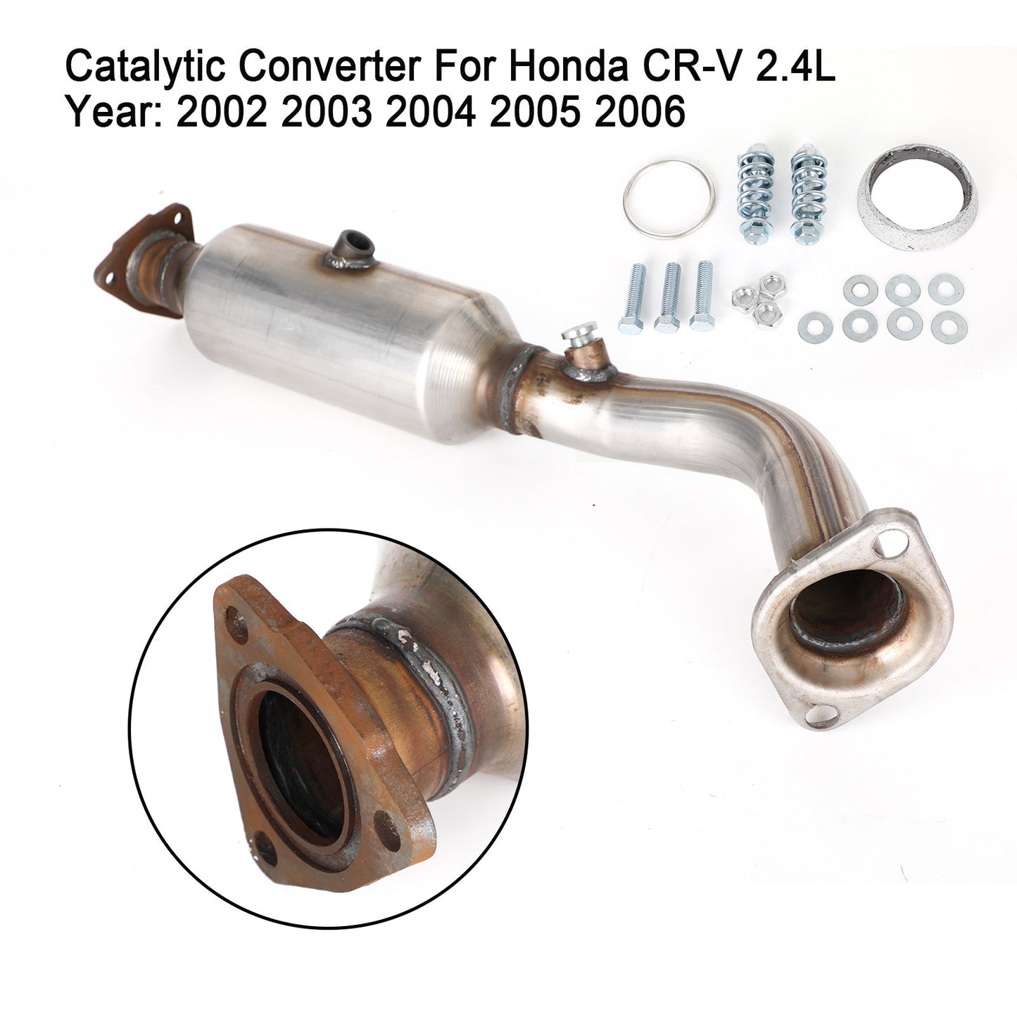 2002-2006 Honda CR-V CRV 2.4L Catalytic Converter Direct Fit