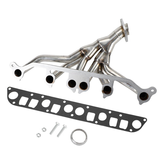 1991-1993 Jeep Cherokee Wrangler Base Exhaust Manifold Stainless Steel 674196 662691 4883385K 4883385 16575131