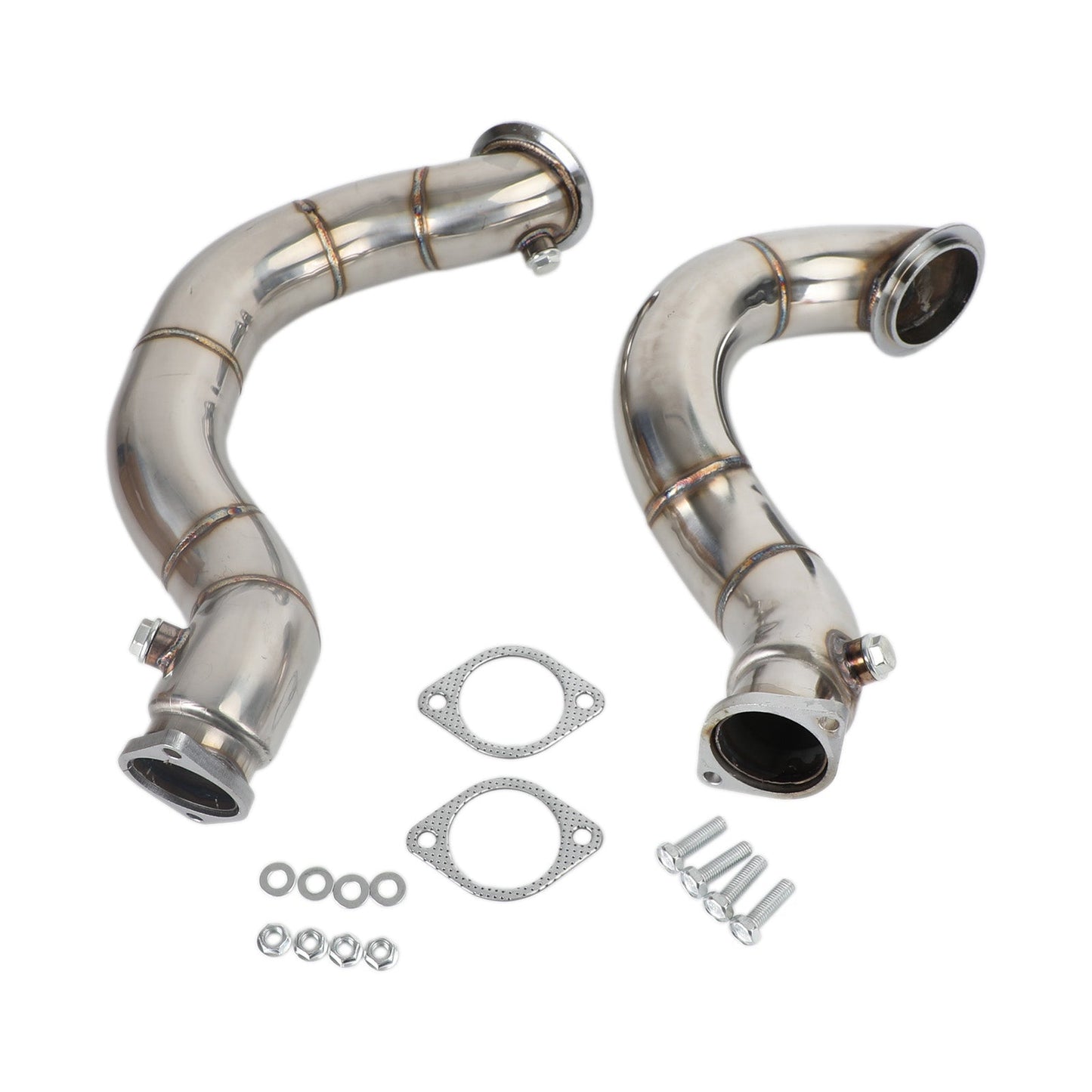 BMW N54 2007-2011 335Xi E90 E92 3 inch Stainless Steel Exhaust Downpipe Pipes compatible